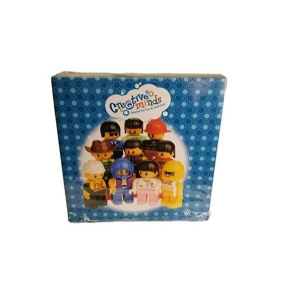 Cre8tive Minds Figures People for Preschool Sized Building Bricks 20 pieces 2.5" - Picture 5 of 5